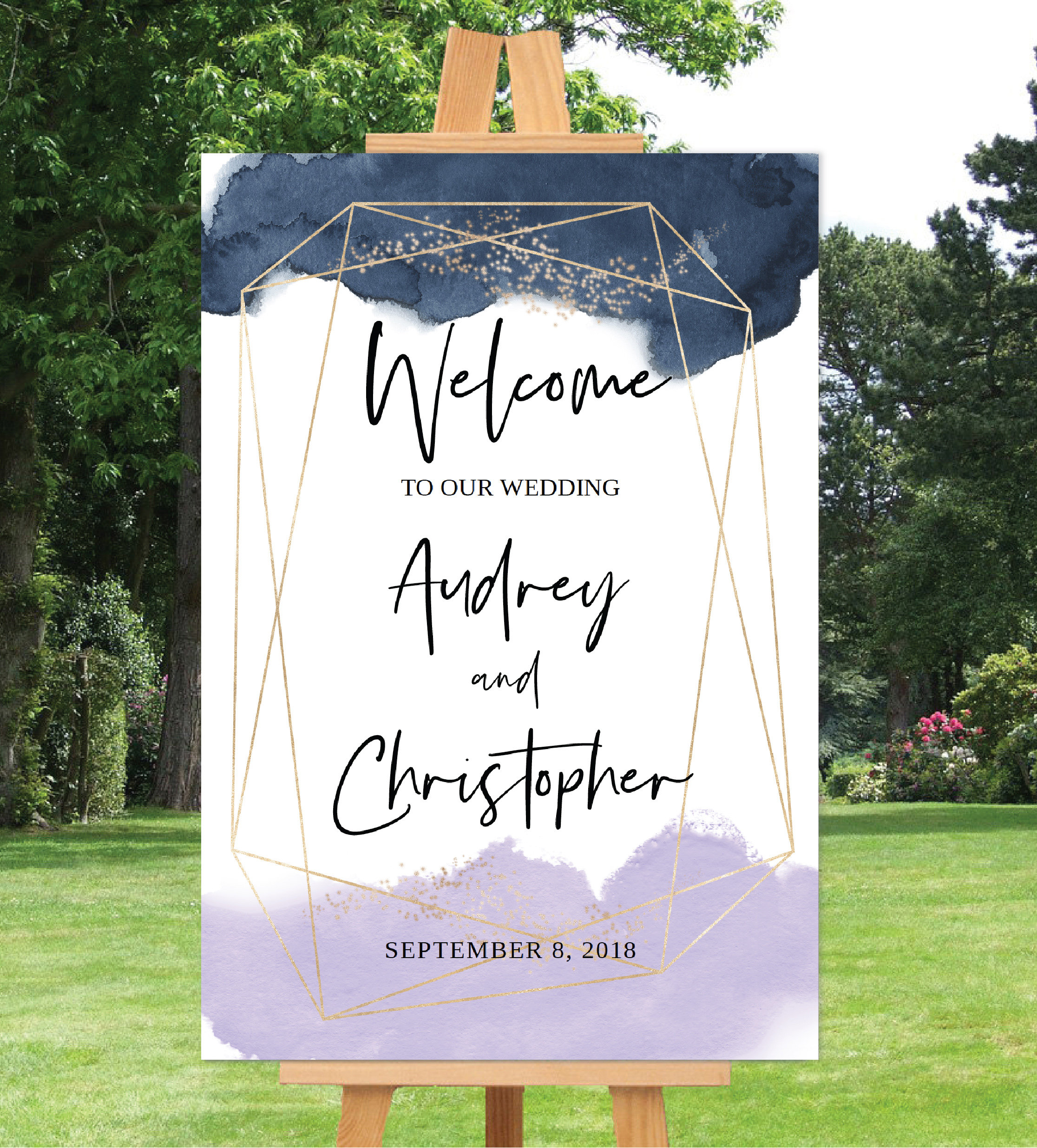 Wedding Welcome Sign Template, Wedding Welcome Sign Printable ...